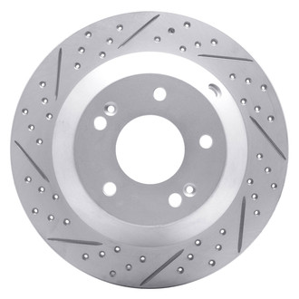 DFC® - Drilled and Slotted Rear Driver Side Brake Rotor