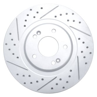 DFC® - Drilled and Slotted Front Driver Side Brake Rotor
