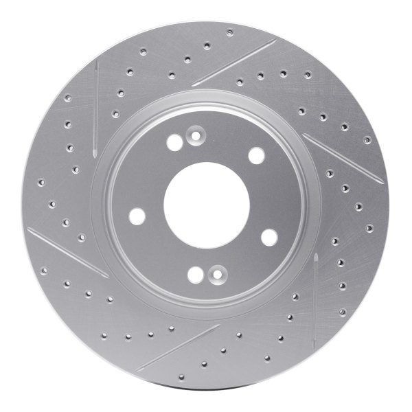 DFC® - Drilled and Slotted Front Drilled and Slotted Brake Rotor