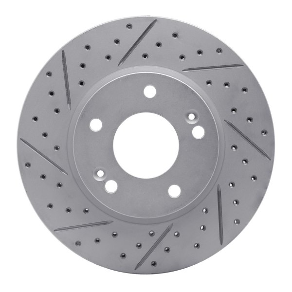 DFC® - Drilled and Slotted Front Drilled and Slotted Brake Rotor