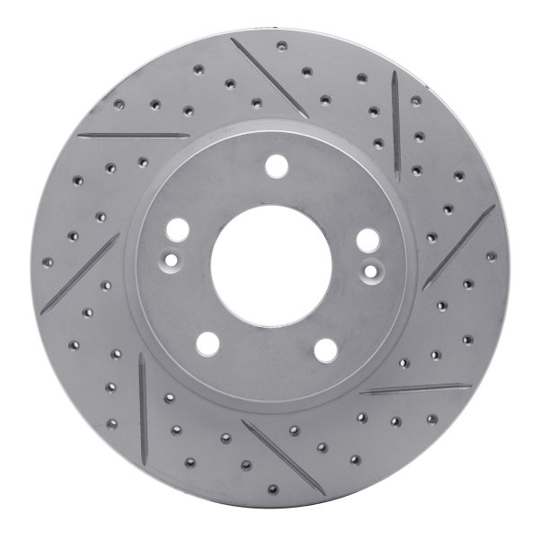 DFC® - Drilled and Slotted Front Drilled and Slotted Brake Rotor