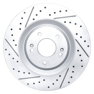 Dynamic Friction Company® - Drilled and Slotted Brake Rotor