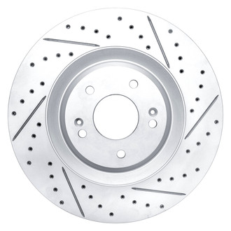DFC® - Drilled and Slotted Front Passenger Side Brake Rotor