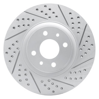 DFC® - Drilled and Slotted Front Passenger Side Brake Rotor