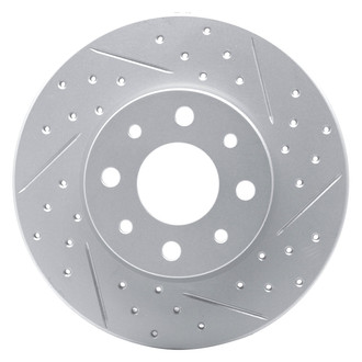 DFC® - Drilled and Slotted Rear Passenger Side Brake Rotor