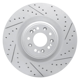 DFC® - Drilled and Slotted Front Passenger Side Brake Rotor