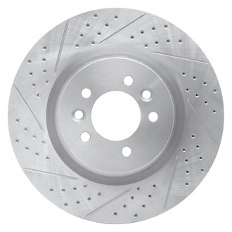 Dynamic Friction Company® - Drilled and Slotted Brake Rotor