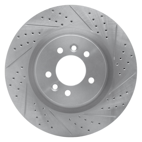 DFC® - Drilled and Slotted Front Drilled and Slotted Brake Rotor