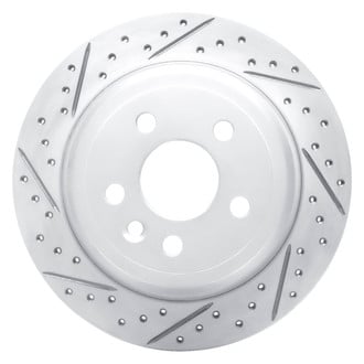 Dynamic Friction Company® - Drilled and Slotted Brake Rotor