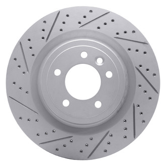 DFC® - Drilled and Slotted Rear Driver Side Brake Rotor