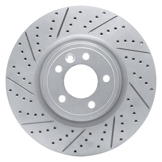 Dynamic Friction Company® - Drilled and Slotted Brake Rotor
