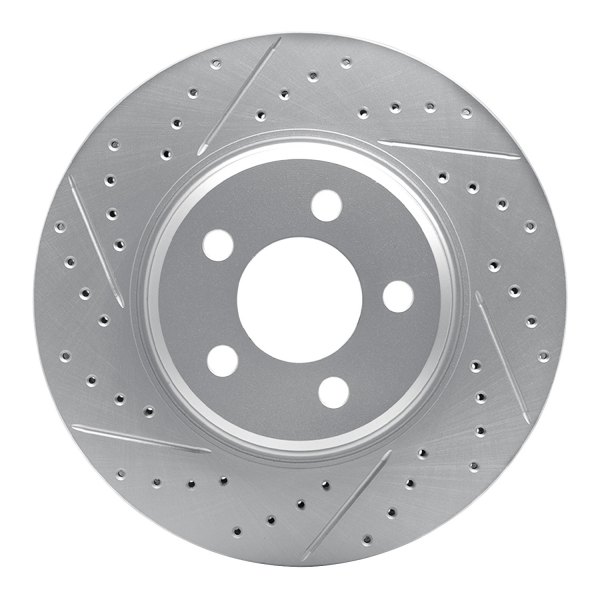 DFC® - Drilled and Slotted Front Drilled and Slotted Brake Rotor