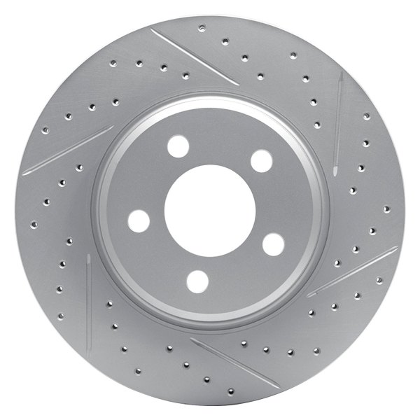 DFC® - Drilled and Slotted Front Drilled and Slotted Brake Rotor