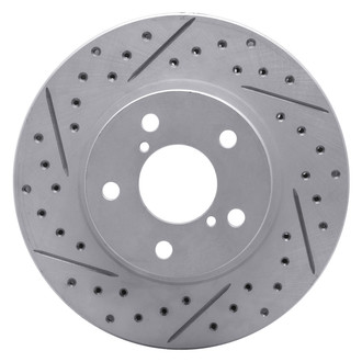 DFC® - Drilled and Slotted Front Driver Side Brake Rotor
