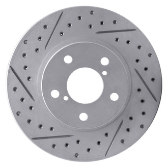 DFC® - Drilled and Slotted Front Passenger Side Brake Rotor