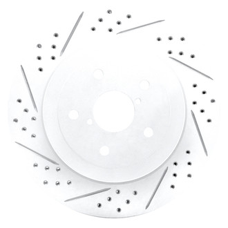 DFC® - Drilled and Slotted Rear Driver Side Brake Rotor