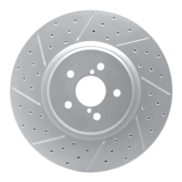 DFC® - Drilled and Slotted Front Drilled and Slotted Brake Rotor