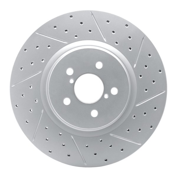 DFC® - Drilled and Slotted Front Drilled and Slotted Brake Rotor