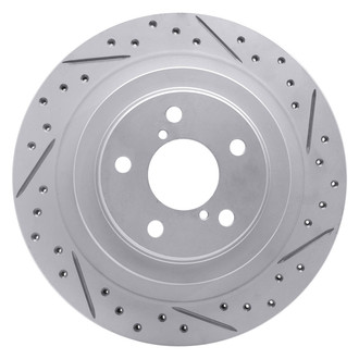 DFC® - Drilled and Slotted Rear Passenger Side Brake Rotor
