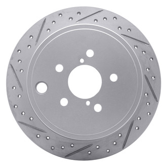 DFC® - Drilled and Slotted Rear Passenger Side Brake Rotor