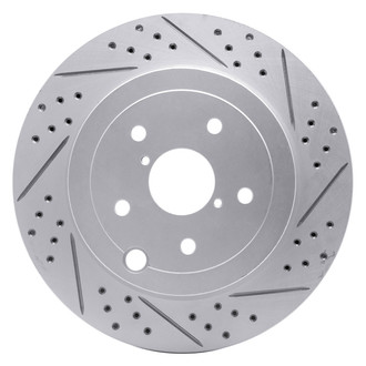 DFC® - Drilled and Slotted Rear Passenger Side Brake Rotor
