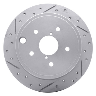DFC® - Drilled and Slotted Rear Passenger Side Brake Rotor