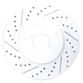 DFC® - Drilled and Slotted Front Driver Side Brake Rotor