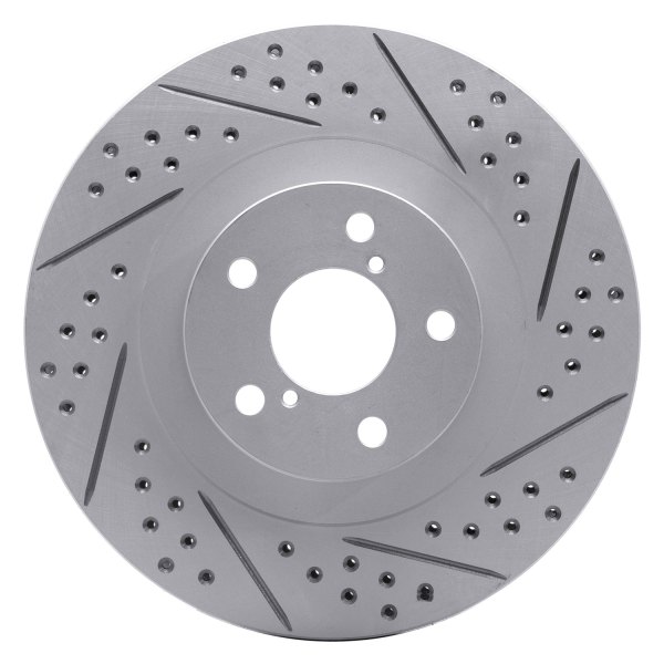 DFC® - Drilled and Slotted Front Drilled and Slotted Brake Rotor