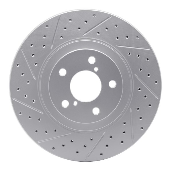 DFC® - Drilled and Slotted Front Drilled and Slotted Brake Rotor