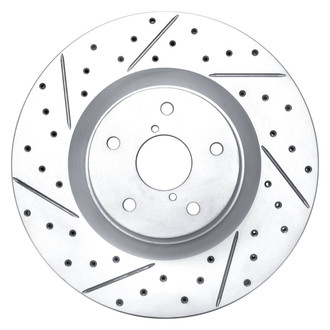 Dynamic Friction Company® - Drilled and Slotted Brake Rotor