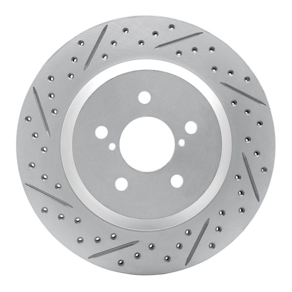 DFC® - Drilled and Slotted Rear Drilled and Slotted Brake Rotor