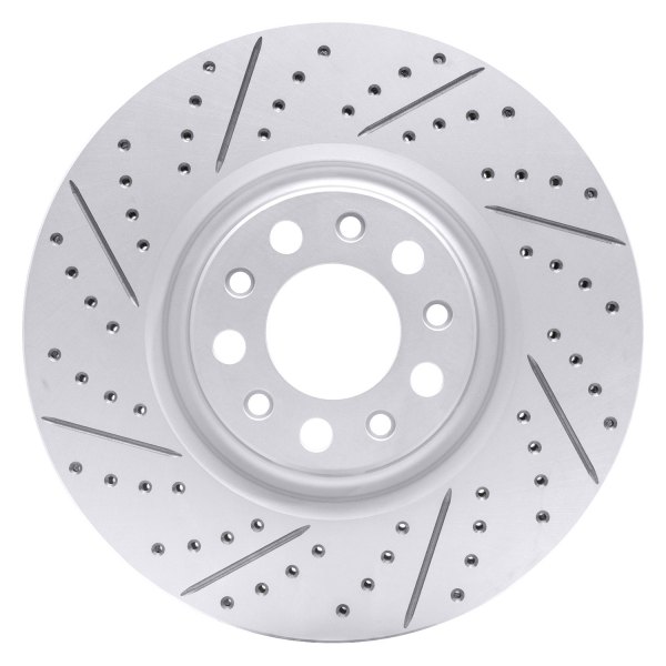 DFC® - Drilled and Slotted Front Drilled and Slotted Brake Rotor