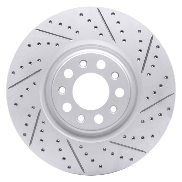 DFC® - Drilled and Slotted Front Drilled and Slotted Brake Rotor