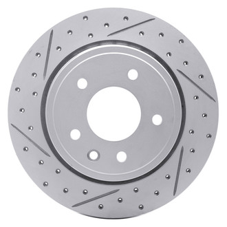 DFC® - Drilled and Slotted Rear Passenger Side Brake Rotor