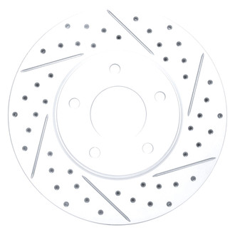 DFC® - Drilled and Slotted Front Passenger Side Brake Rotor