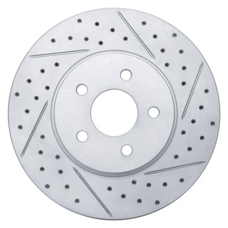 DFC® - Drilled and Slotted Front Passenger Side Brake Rotor