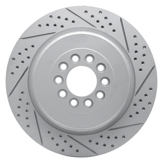 DFC® - Drilled and Slotted Front Passenger Side Brake Rotor