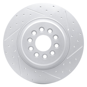 DFC® - Drilled and Slotted Rear Passenger Side Brake Rotor