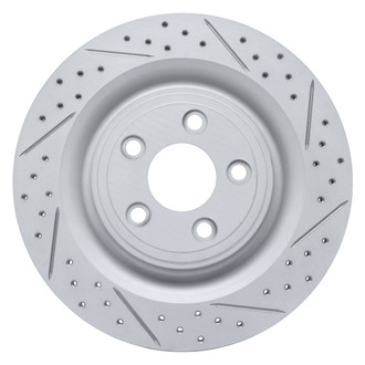 DFC® - Drilled and Slotted Rear Passenger Side Brake Rotor