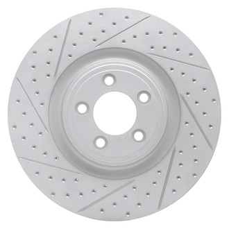 Dynamic Friction Company® - Drilled and Slotted Brake Rotor