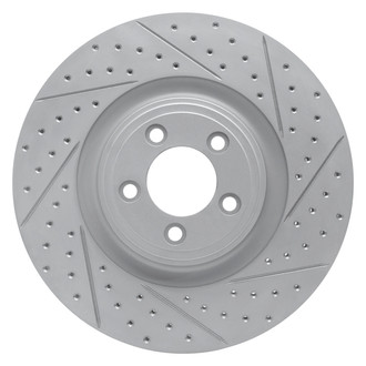 DFC® - Drilled and Slotted Front Passenger Side Brake Rotor