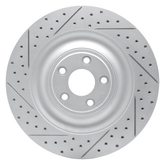 DFC® - Drilled and Slotted Rear Driver Side Brake Rotor