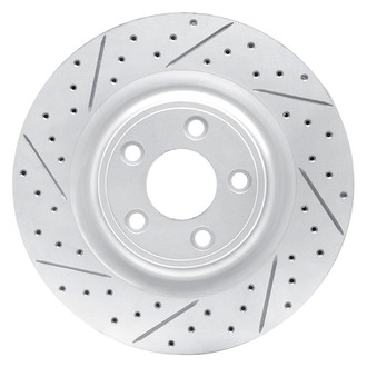 DFC® - Drilled and Slotted Rear Driver Side Brake Rotor