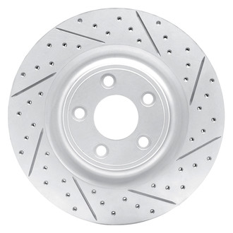 DFC® - Drilled and Slotted Rear Passenger Side Brake Rotor