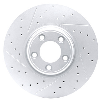 DFC® - Drilled and Slotted Front Passenger Side Brake Rotor
