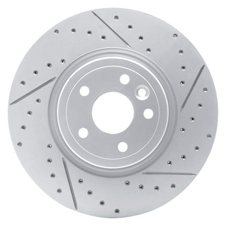 DFC® - Drilled and Slotted Front Passenger Side Brake Rotor