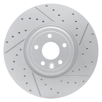 DFC® - Drilled and Slotted Front Passenger Side Brake Rotor