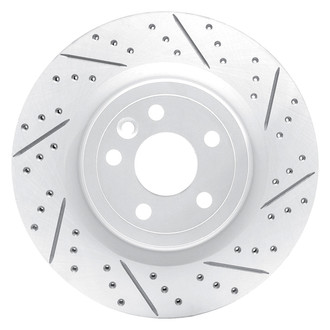 DFC® - Drilled and Slotted Rear Passenger Side Brake Rotor