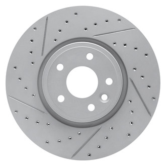 Dynamic Friction Company® - Drilled and Slotted Brake Rotor