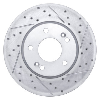 DFC® - Drilled and Slotted Front Passenger Side Brake Rotor